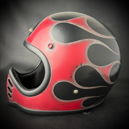 OCEAN BEETLE MTX｜FLAMES《DEEP RED×GRAY SMOKE LINE