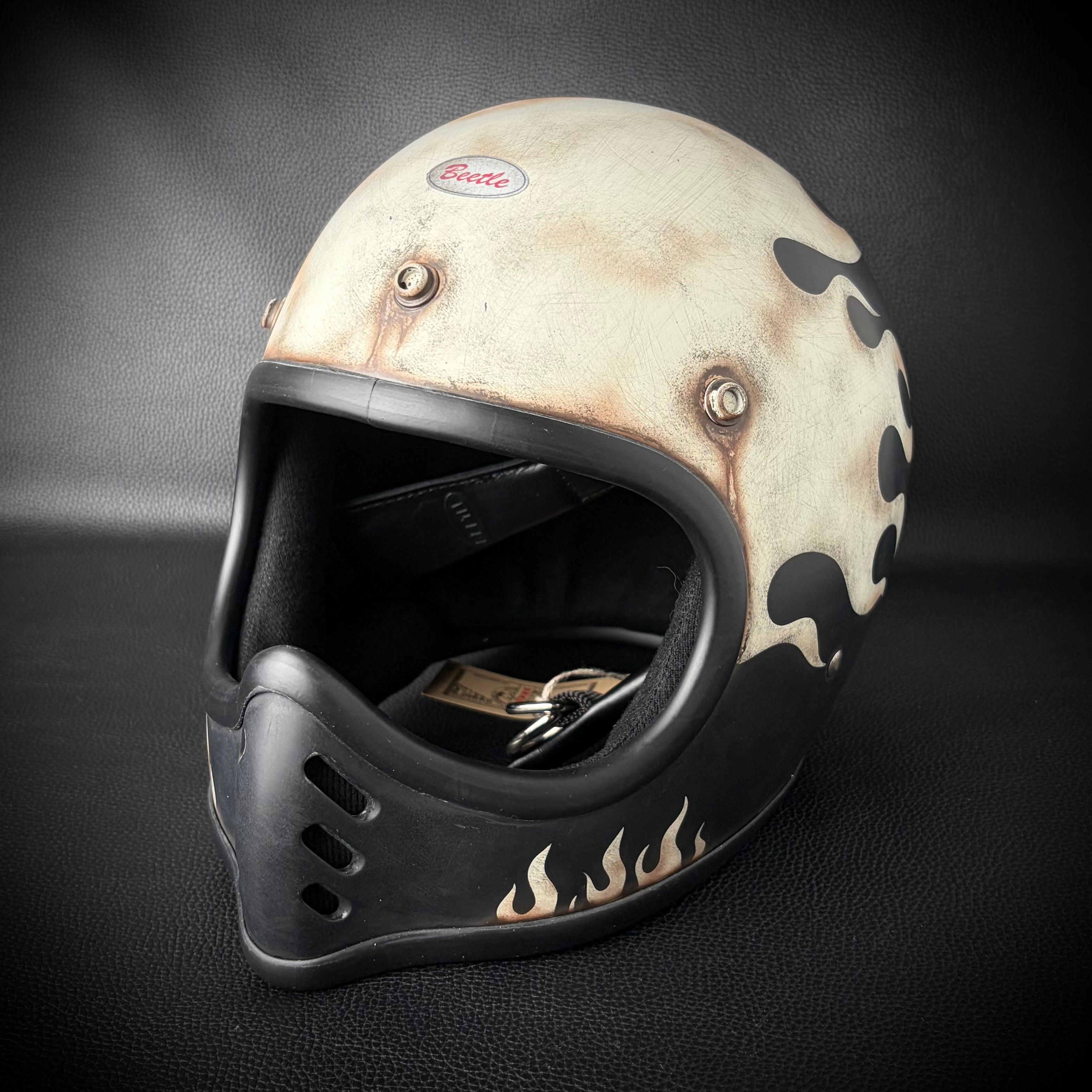 OCEAN BEETLE MTX｜CUSTOM FLAMES《IVORY》 – SAC CUSTOM PAINT