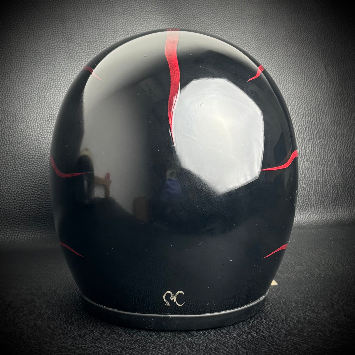 OCEAN BEETLE-LAC2｜スキャロップ《ブラスゴールド＆ダークチェリースモークライン》