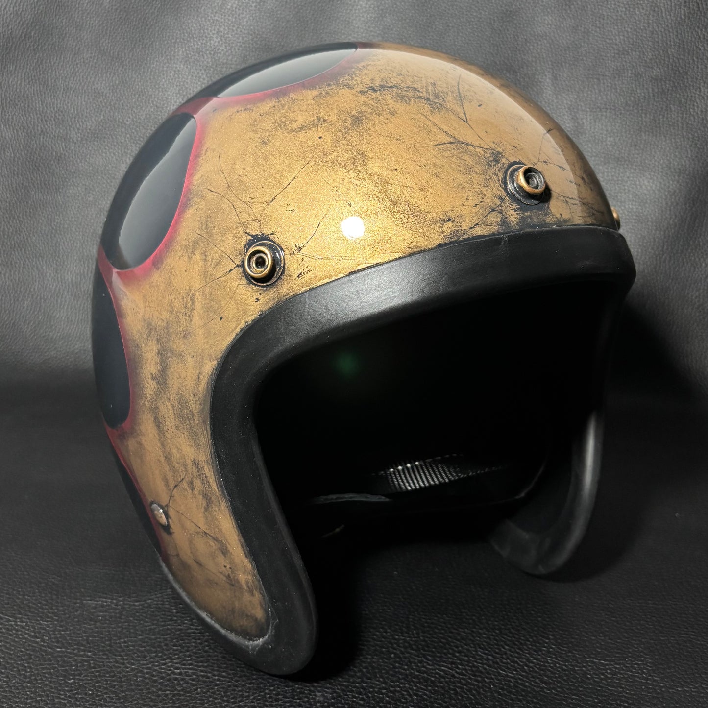 【Re:Origin】OCEAN BEETLE-LAC2｜スキャロップ《ブラスゴールド＆ダークチェリースモークライン》