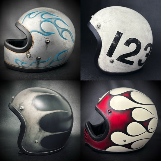 【Re:Alize】持ち込みオーダーメイドカスタムペイント｜ヘルメット